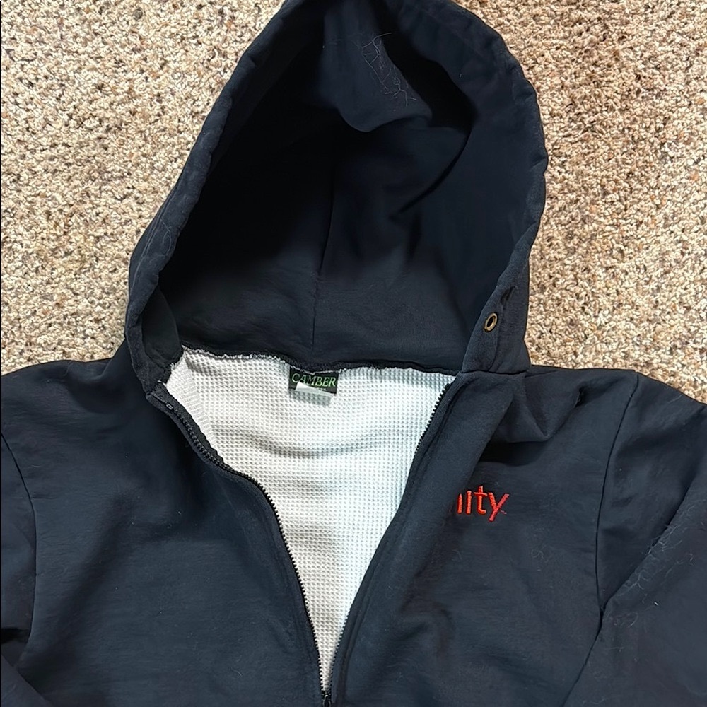 Vintage Camber Hoodie Jacket Thermal Lined Men’s Large Tall